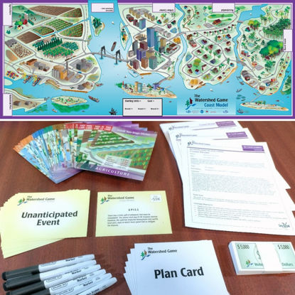 Picture of The Watershed Game: COAST MODEL of the Local Leader Version