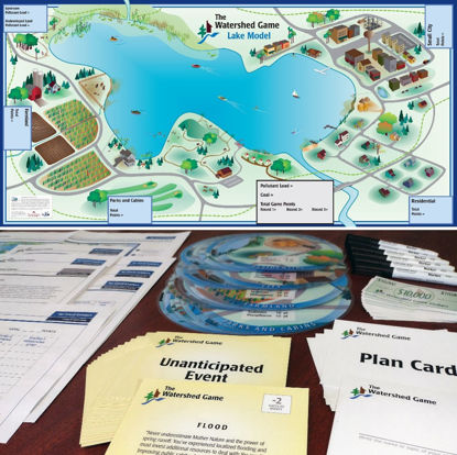 Picture of The Watershed Game:  LAKE MODEL of the Local Leader Version